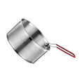 thumbnail image 3 of pitrice Panier à Frire en Acier Inoxydable pour Frites Profondes 18cm Aile pour Frites 20cm, 3 of 6