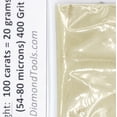 thumbnail image 4 of TechDiamondTools Diamond Powder400 Grit 54-80 Microns, 100 Carat = 20 Grams, 4 of 6