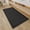 Black-2' X 4', variant on Bathtub Mat Blue 24" X 36" Waffle Design Tasseled Absorbent Non-Slip Bathroom Rug
