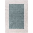 thumbnail image 2 of Porta Border Modern Geometric Shag 7x10 (6'7'' x 9'10'') Area Rug Light Blue Ivory Plush Easy Care Thick Soft Plush Living Room, 2 of 6