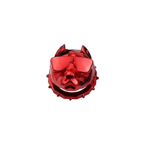 Engine Start/Stop Button Cover Bully Doy Push Start Button Cover Ring Anti-scratch Car Engine Ignition Switch Decoration Ornament Red