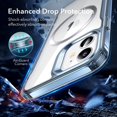 thumbnail image 4 of ESR Sidekick Hybrid Case Compatible with iPhone 12 Case/12 Pro Case Magsafe, with HaloLock Magnetic Wireless Charging,, 4 of 5
