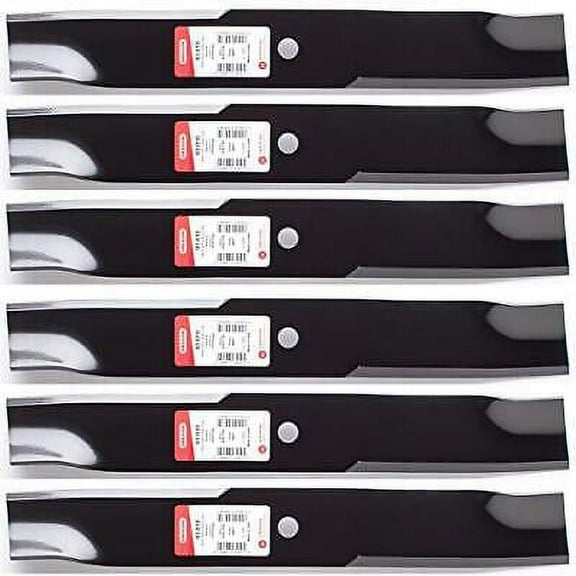 6PK Oregon 93-010 High Lift Blades for 52" Wright Stander 71440005, 71440009