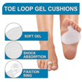 thumbnail image 3 of Metatarsal Pads, Reduce Friction To Relieve Foot Discomfort Protection Toe Care Wear Resistance Foot Pads, 3 of 5