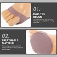 thumbnail image 3 of 5 Pairs Invisible Forefoot Socks Women Toe Socks Half Palm Socks Non-slip Half Socks, 3 of 8