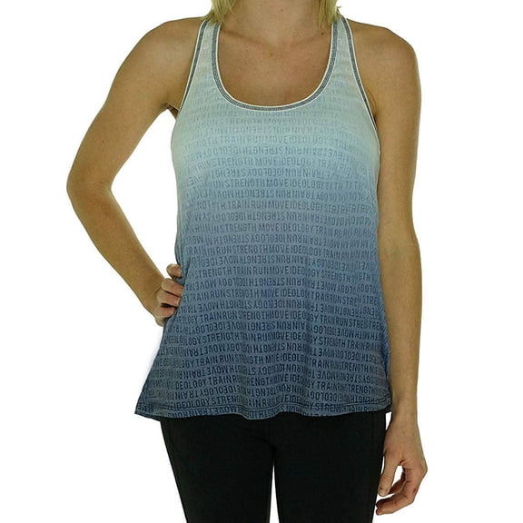 Ideology Womens Dip Dye Burnout Tank Top Shirt;X-Small