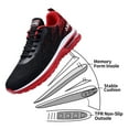 thumbnail image 5 of BROYON Men's Fashion Sneaker Non Slip Air Running Shoes for Men Athletics Sport Trainer Slip On Tennis Walking Shoes, 5 of 9