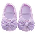 thumbnail image 2 of Otqutp Princess Flower Girls Footwear Baby Lightweight Anti-Slip Shoes Fashion Soft Sole Toddler Shoes Pearl Dress Flower Princess Shoes Toddler Shoes, 2 of 5