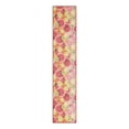 thumbnail image 2 of Jill Zarin Caribbean Outdoor Collection Area Rug - Antigua (2' x 10' Runner Rust Red and Yellow/Brown), 2 of 6
