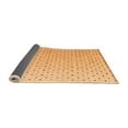 thumbnail image 2 of Ahgly Company Indoor Rectangle Solid Orange Modern Area Rugs, 7' x 10', 2 of 4