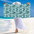 thumbnail image 5 of Uemuo Penguins Print Beach Towel for Women, Silver Fox Velvet Beach Towel, Quick-Dry Beach Towel,Pool Bath Beach Beach Towel Adult Blanket 27.5x55in, 5 of 6