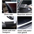 thumbnail image 4 of Motor Vehicle Parts 1pc Carbon Fiber Car Sticker Pasting Protective Strip Car Sill Rearview Mirror Anti Scratch Tape Waterproof Protective Film, 4 of 5