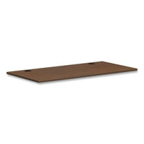 HON HLPLRW6030.LSE1 60 in. x 30 in. Rectangular Mod Worksurface - Sepia Walnut