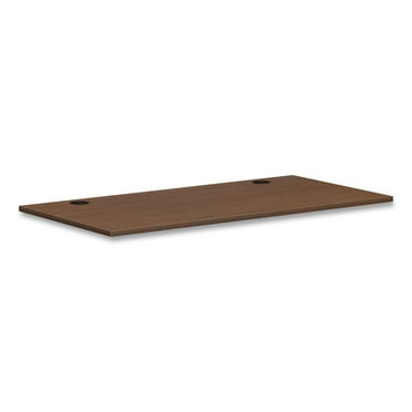 HON HLPLRW6030.LSE1 60 in. x 30 in. Rectangular Mod Worksurface - Sepia Walnut