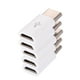 thumbnail image 3 of Moyic 10 piezas Universal tipo C macho a Micro USB hembra adaptador compatible con sincronización de datos convertidor de carga USB-C Teléfono y Comunicación blanco 10 piezas, 3 of 5