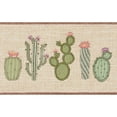 thumbnail image 3 of Authentic Hotel and Spa  Turkish Cotton Cactus Embroidered Latte Brown 3-piece Towel Set, 3 of 4