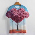 thumbnail image 3 of The Giving Tree T Shirts Basic T-Shirt Short Sleeve Ladies Tee Shirt Summer Graphic Clothing, 3 of 6