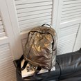 thumbnail image 3 of Bolsa Bolso Moda mujer mochila femenina mochila acolchada impermeable de color sólido para el invierno, 3 of 9
