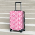 thumbnail image 6 of Disketp Breast Cancer Awareness (3) Elastic Travel Luggage Cover Travel Suitcase Protective Cover For Trunk Case Apply To 18''-32'' Suitcase Cover-X-Large, 6 of 7