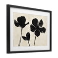 thumbnail image 3 of Stupell Industries Inky Black Florals Silhouette Black Framed Print Under Glass, design by Creative Studio, 14 x 20, 3 of 10