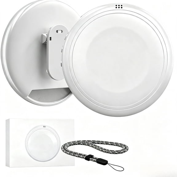 AI Real-Time Language Practice Companion, Two-Way Voice Translator for 160 Languages with Bluetooth 5.4, Wearable Clip-On Design for Travel and Learning