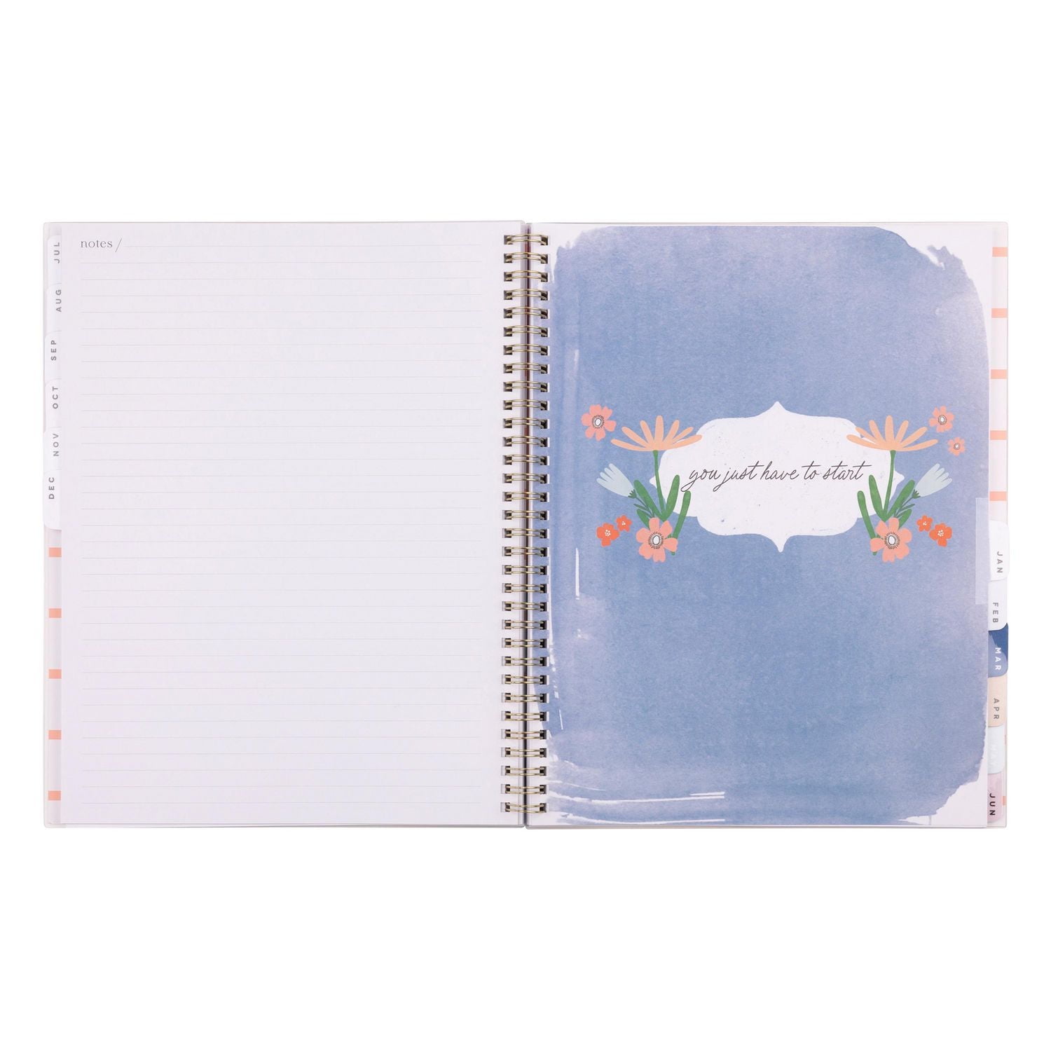 Organized by Happy Planner 12-Month Planner, Big- 10 x 12, Flower Market