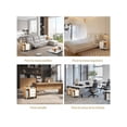 thumbnail image 5 of Mesita de Noche Multifuncional Muebles con 3 Cajones y Estante de Almacenamiento, Mesa Auxiliar, Gabinete de Noche para Dormitorios, Sofás, Camas, Oficinas, 5 of 5
