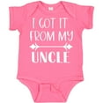 thumbnail image 3 of Inktastic I Got It from My Uncle Boys or Girls Baby Bodysuit, 3 of 5