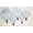 Light Blue, variant on Splatter Cast Iron Pan Covers (Set of 5) by Penny's Needful Things (Chocolate Brown)