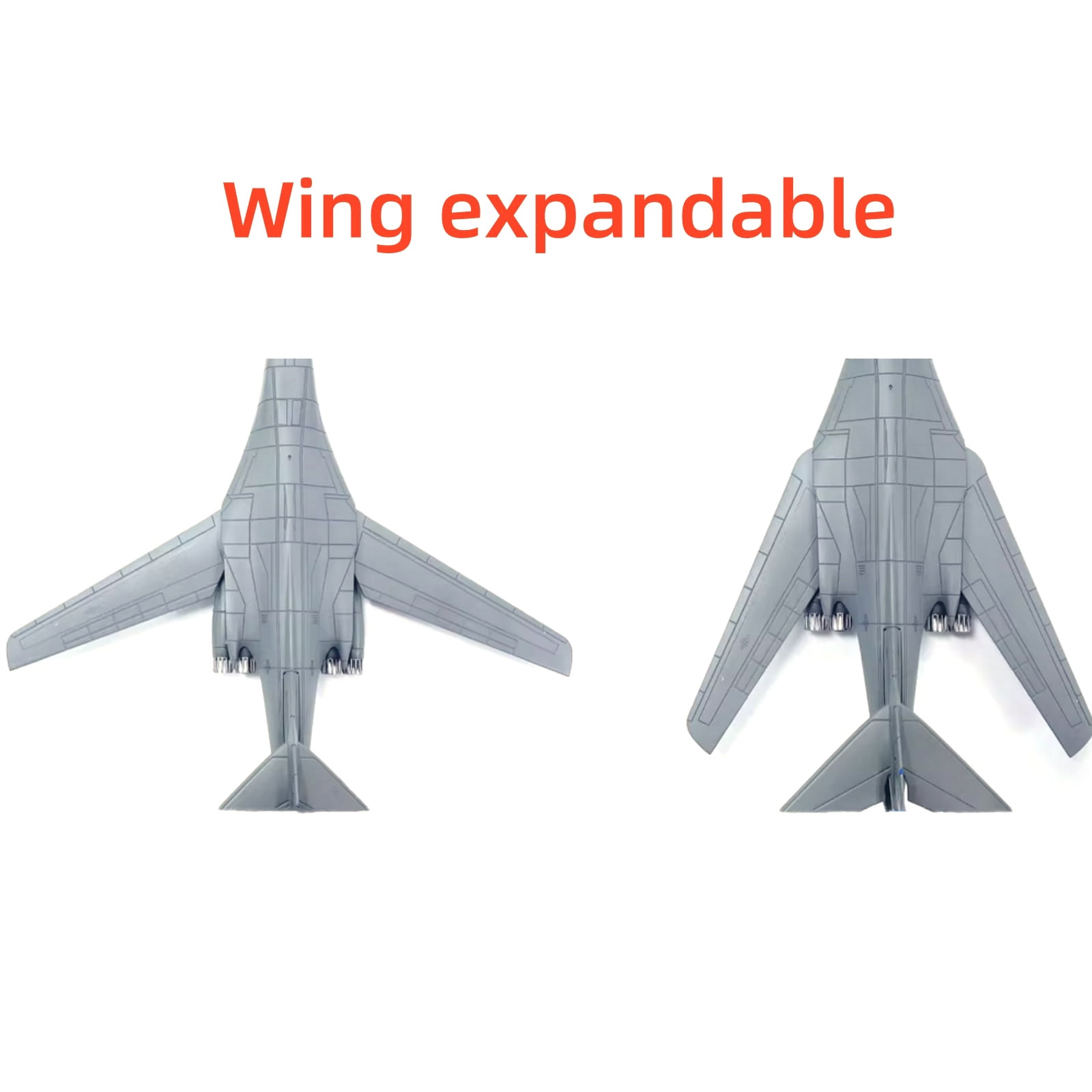 B-1B Fighter Diecast Model Airplane for Aviation Museums & Private Collections, Exact 1:200 Scale