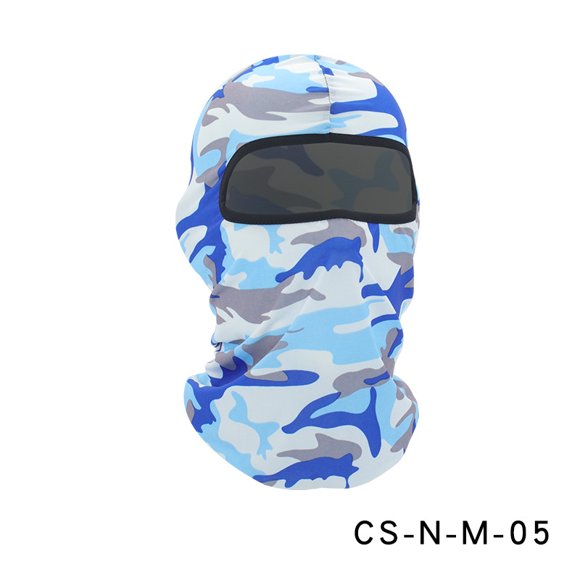 Masque de Pêche à Camouflage Foulard de Pêche Vélo Bandeau Tube Foulard Masque