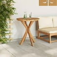 thumbnail image 3 of vidaXL Bistro Table Brown 27.6" x 27.6" x 29.5" Solid teak wood, 3 of 5