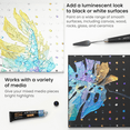 thumbnail image 5 of Arteza Acrylic Artist Paint, Metallic Finish, Multicolor, Set of 36, 22 mL, 5 of 7