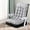 E, variant on Lounge Chair Cushion, Thicker Padded Swing Patio Chaise Lounger Bench Cushion Zero Gravity Chair for Outdoor Indoor Home Office