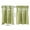 Green, variant on Short Blackout Curtains for Living Room Bedroom, 29 x 24 inches Window Treatment Small Panels Kitchen Cabinet Half-curtain Dustproof Cafe Drape (White)