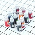 thumbnail image 3 of 12 Pcs 10ml DIY Water Oil Dual Use Color Pigment Color Dyeing Pigment for Soap Coloring Plasticine Hand Making, 3 of 3