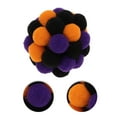 thumbnail image 3 of Juguetes Teaser para Gatos en Forma de Bola Portátil 1 Pc Único con Campana para Exterior Negro Naranja de Felpa, 3 of 3