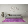 thumbnail image 3 of Ahgly Company Indoor Rectangle Persian Purple Traditional Area Rugs, 2' x 5', 3 of 4