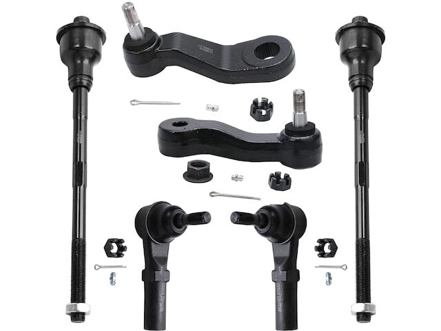 Front Idler Arm And Pitman Arm Kit - Compatible With 1996 - 2002 Chevy Express 2500 1997 1998 1999 2000 2001