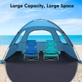 thumbnail image 4 of Carpa de playa WhiteFang, parasol portátil para 6 personas, UV50+, 4 of 7