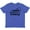Vintage Royal Blue, variant on Inktastic I Hooked Grammy's Heart with Fishing Rod Youth T-Shirt