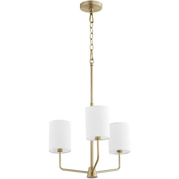3 Light Chandelier in Transitional Style-14.5 inches Tall and 18 inches Wide Bailey Street Home 183-Bel-4636848