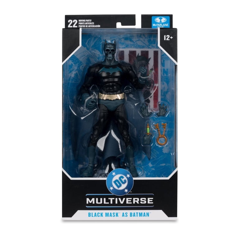 McFarlane Toys, DC Multiverse, Black Mask Batman, 7-Inch Action