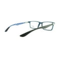 thumbnail image 6 of Ray-Ban Optical 0RX8901 Eyeglasses for Unisex - Size - 55 (Demi Gloss Blue), 6 of 7