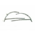 thumbnail image 1 of Fits Royal Enfield 500 Rear Mudguard Carrier LH+RH Chrome Plated Accustomed, 1 of 5