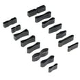 thumbnail image 2 of Hollow Hole Punch Cutter, High Hardness Hollow Punch Cutter Hollow Design 15 Pieces Widely   for Leather for Rubber for Fabric, 2 of 8