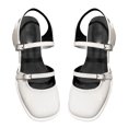 thumbnail image 2 of Sandalias de punta cerrada para mujer, antideslizantes, elegantes, retro, informales, para verano, 2 of 8