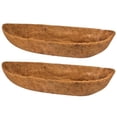 thumbnail image 1 of 2xCOCO LINER Balcón Caja De Flores Revestimientos De Repuesto Para Cubierta De Porche De 36 Pulgadas shamjiam Forro de cesta colgante, 1 of 8
