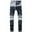 ZB Blue, variant on Jeans for Men Retro Hop Ripped Denim Pants Slim Fit Straight Leg Streetwear Long Trousers Y2K Jeans