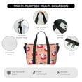 thumbnail image 3 of Sigee Bunny And Strawberry for Hand Travel Bag,Sports Tote Gym Bag for Men and Women, 3 of 7